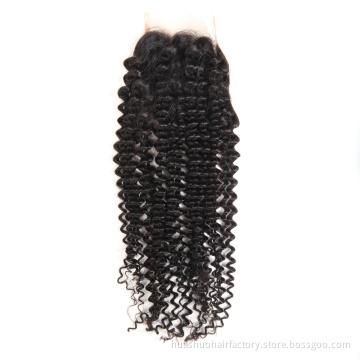 Wholesale Cheap Unprocessed Factory Price Raw Indian Temple Hair Lace Closure